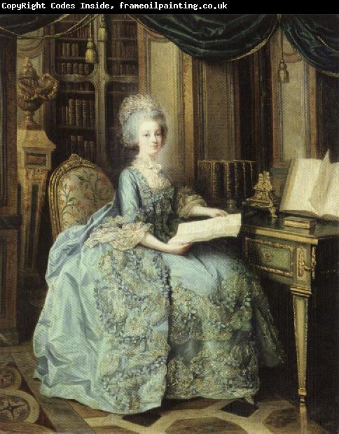 Lie Louis Perin-Salbreux Portrait of Marie Antoinette